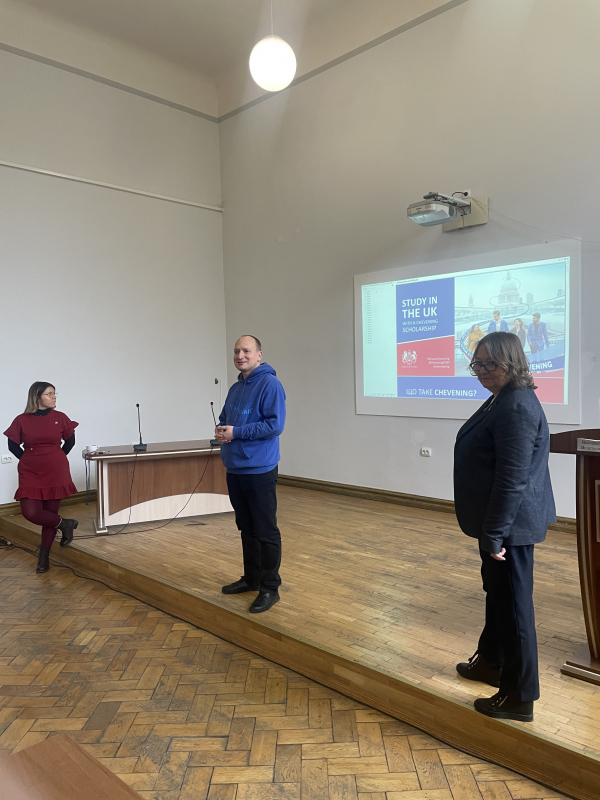 Фото із зустрічі у Львівській політехніці