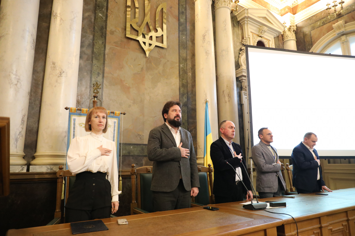 Фото із заходу у Львівській політехніці