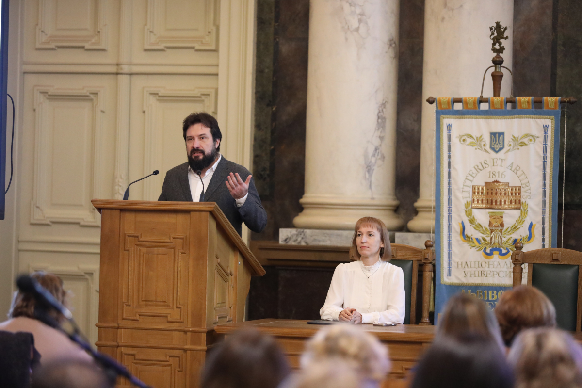 Фото із заходу у Львівській політехніці