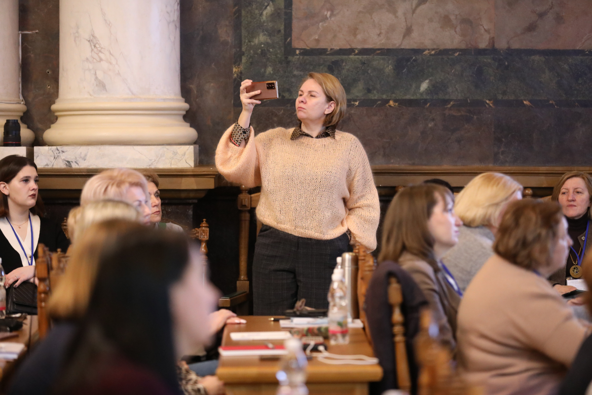 Фото із заходу у Львівській політехніці