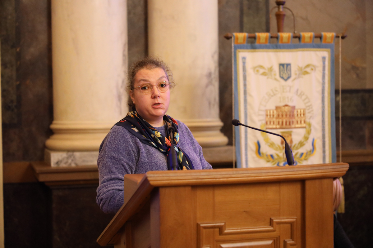 Фото із заходу у Львівській політехніці