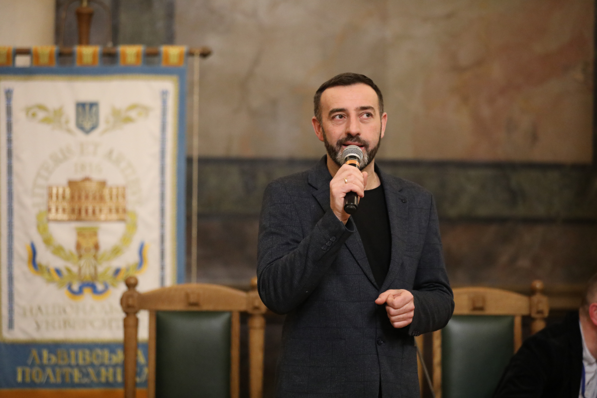 Фото із заходу у Львівській політехніці