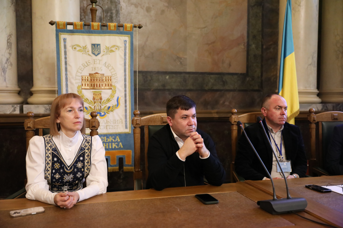 Фото із заходу у Львівській політехніці