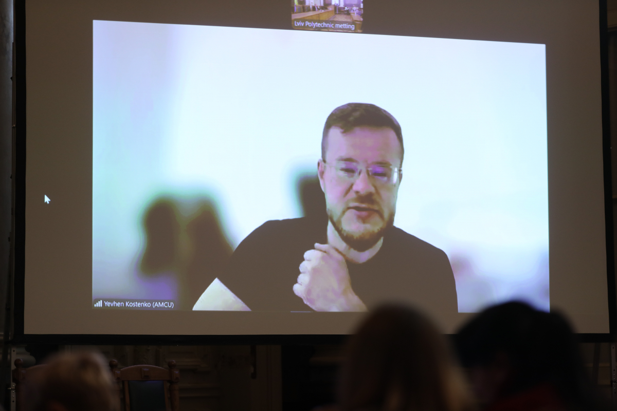 Фото із заходу у Львівській політехніці