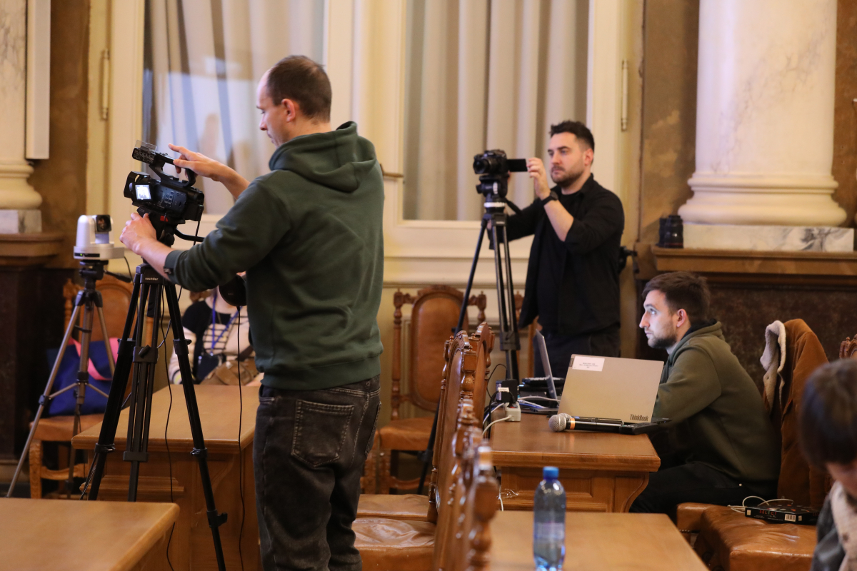 Фото із заходу у Львівській політехніці