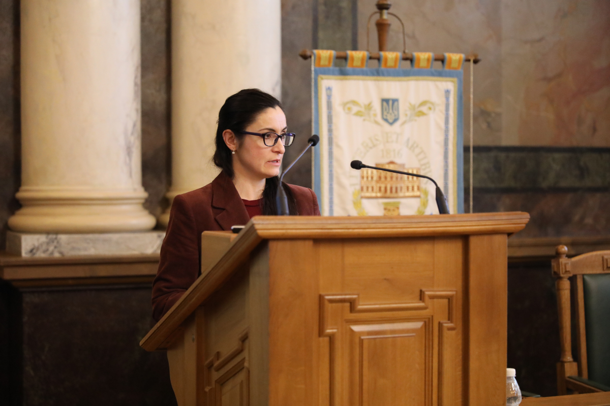 Фото із заходу у Львівській політехніці