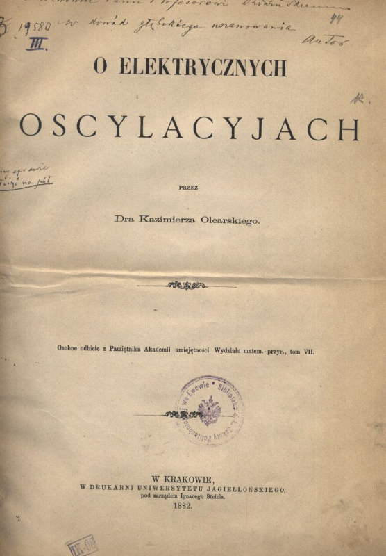 Праці Казімежа Олеарського