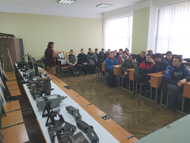 Соболевська Ю.Г. зі здобувачами освіти