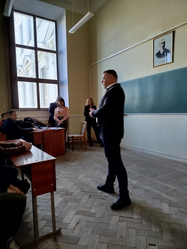 Фото із заходу у Львівській політехніці