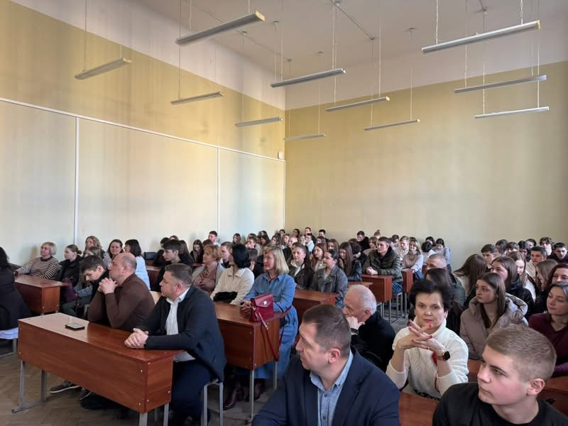 Фото із заходу у Львівській політехніці