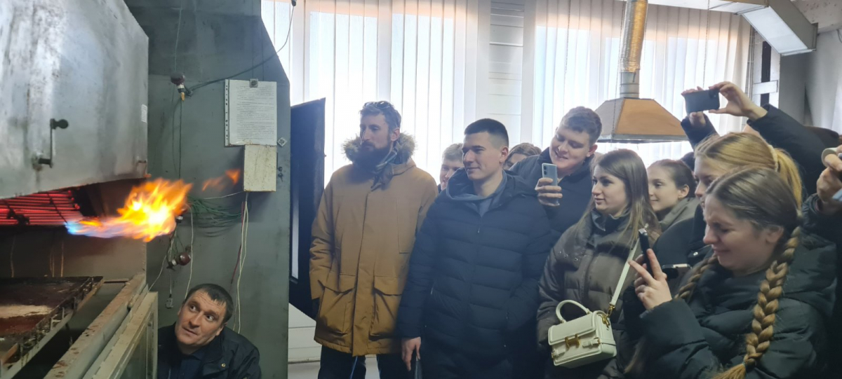 Фото з відвідин підприємства