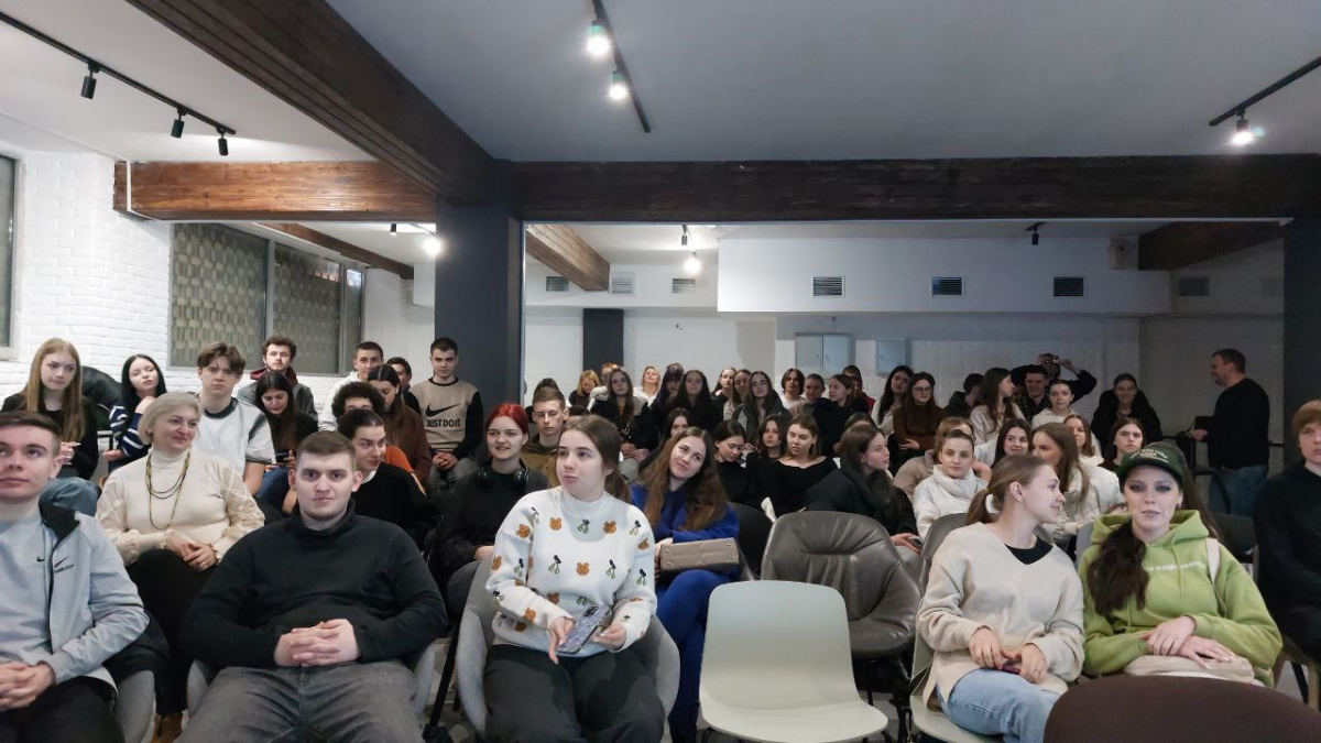 Фото із зустрічі у Львівській політехніці