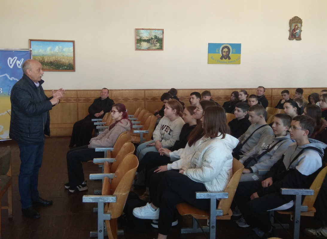 Фото з профорієнтаційного заходу