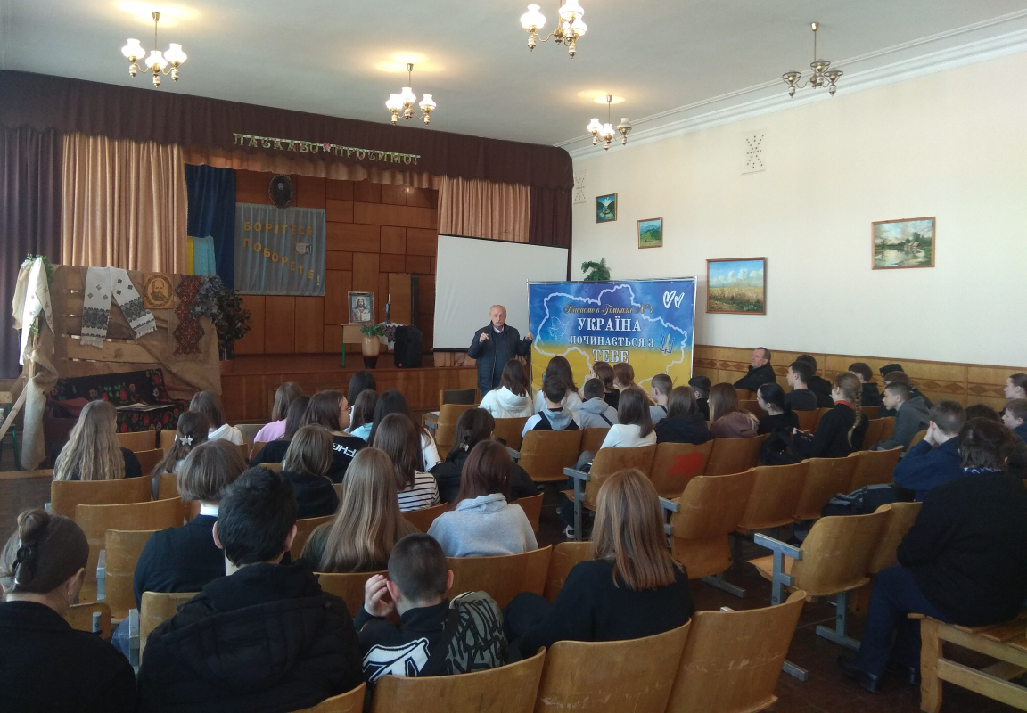 Фото з профорієнтаційного заходу