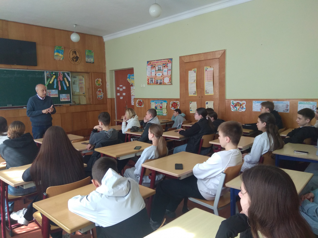 Фото з профорієнтаційного заходу