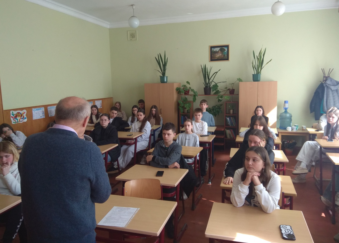 Фото з профорієнтаційного заходу
