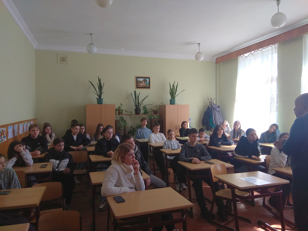 Фото з профорієнтаційного заходу