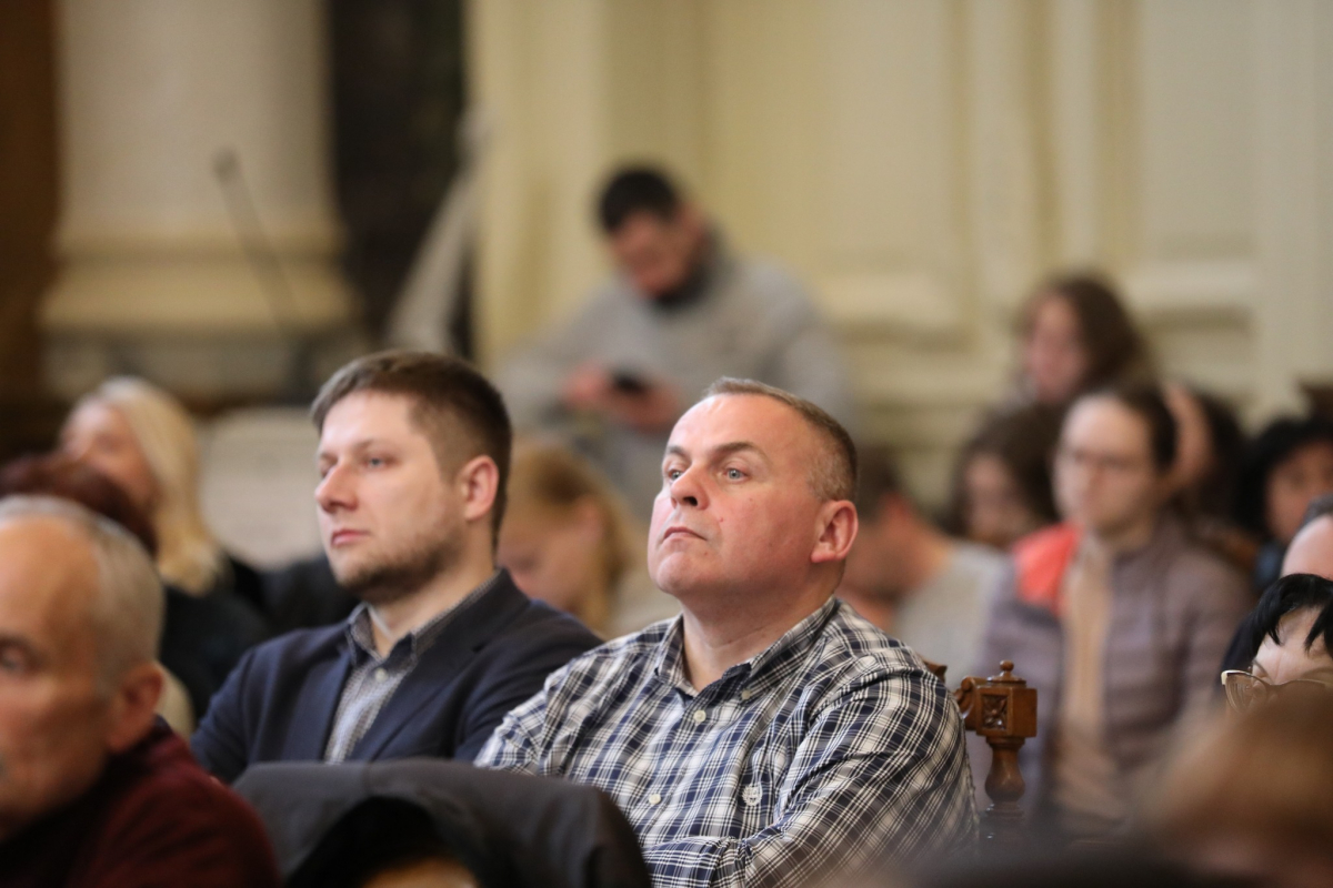 Фото із зустрічі у Львівській політехніці