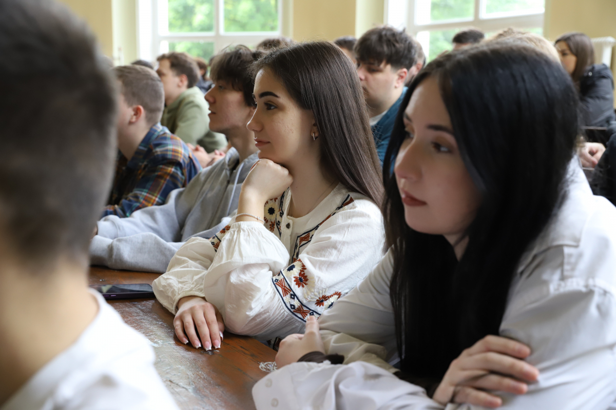 Фото із зустрічі у Львівській політехніці