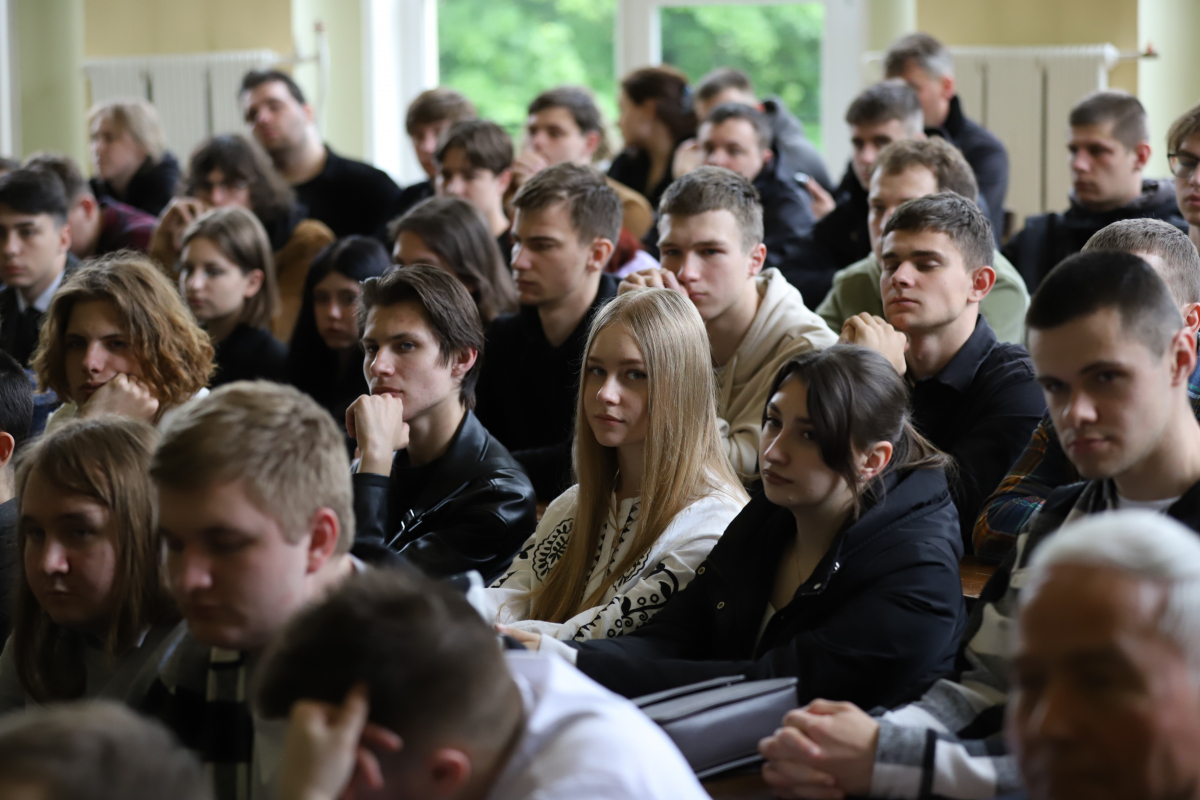 Фото із зустрічі у Львівській політехніці