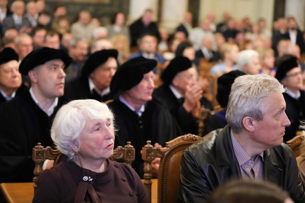 Фото з інавгурації ректорки Львівської політехніки
