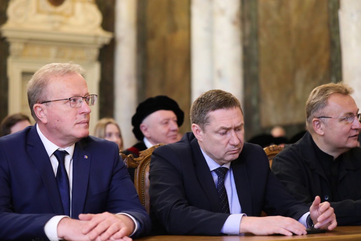 Фото з інавгурації ректорки Львівської політехніки