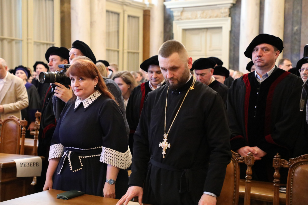 Фото з інавгурації ректорки Львівської політехніки