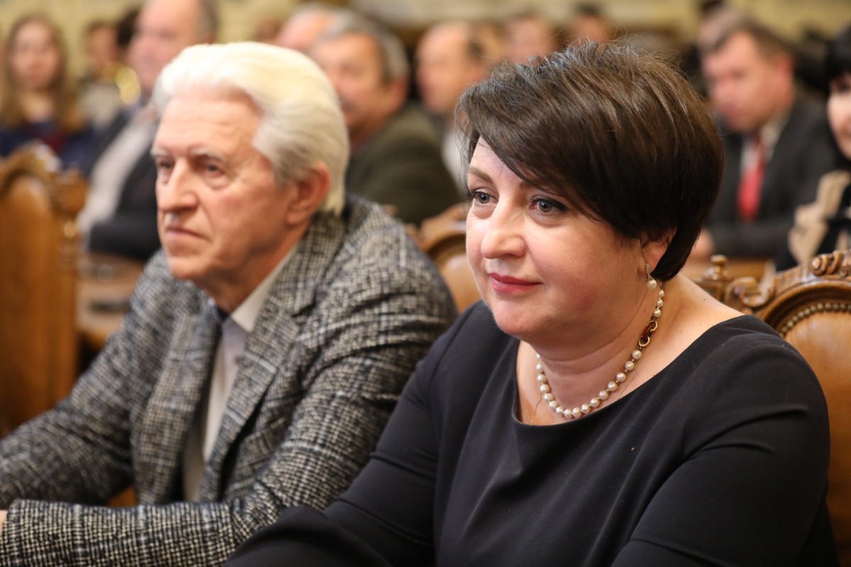 Фото з інавгурації ректорки Львівської політехніки