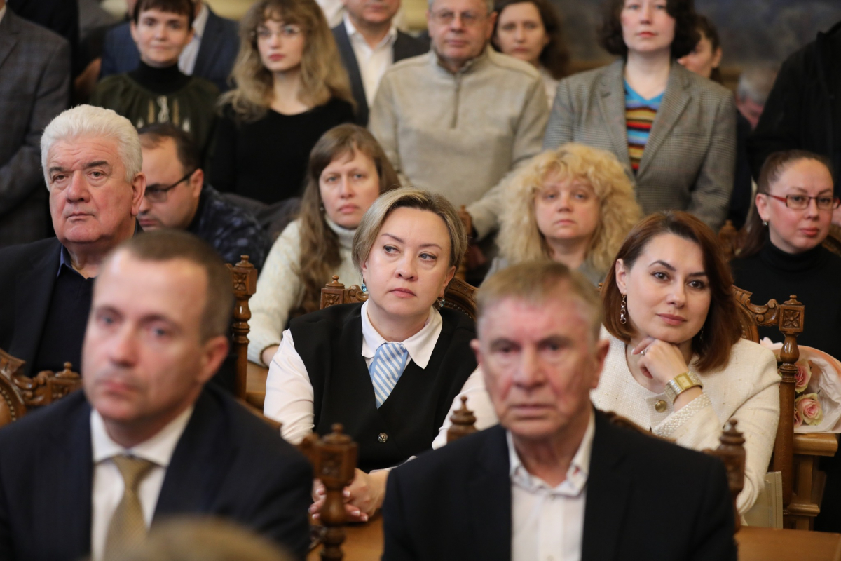 Фото з інавгурації ректорки Львівської політехніки