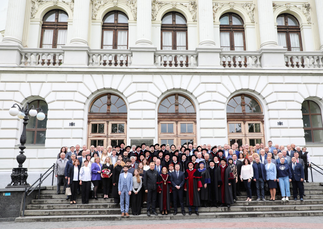 Фото з інавгурації ректорки Львівської політехніки