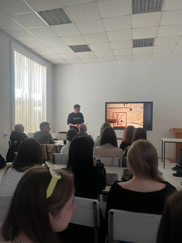 Фото із зустрічі у Львівській політехніці