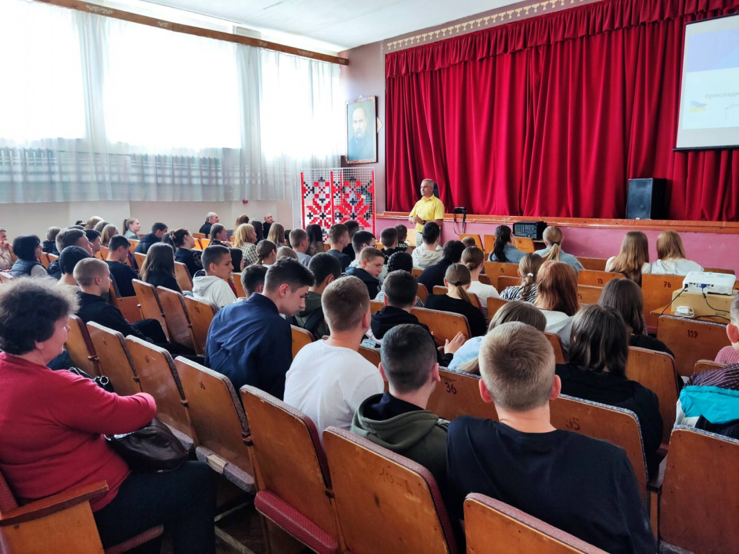 Фото з профорієнтаційного заходу