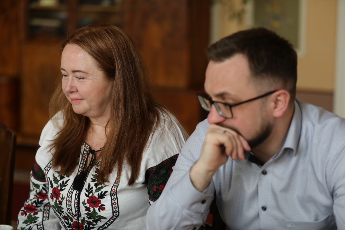 Фото із зустрічі у Львівській політехніці
