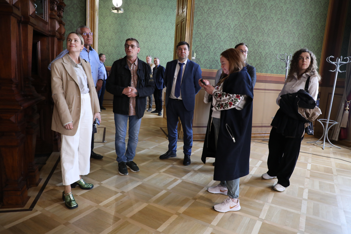 Фото із зустрічі у Львівській політехніці