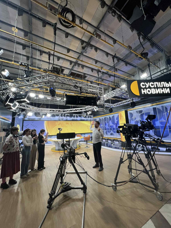 Фото з відвідин студії