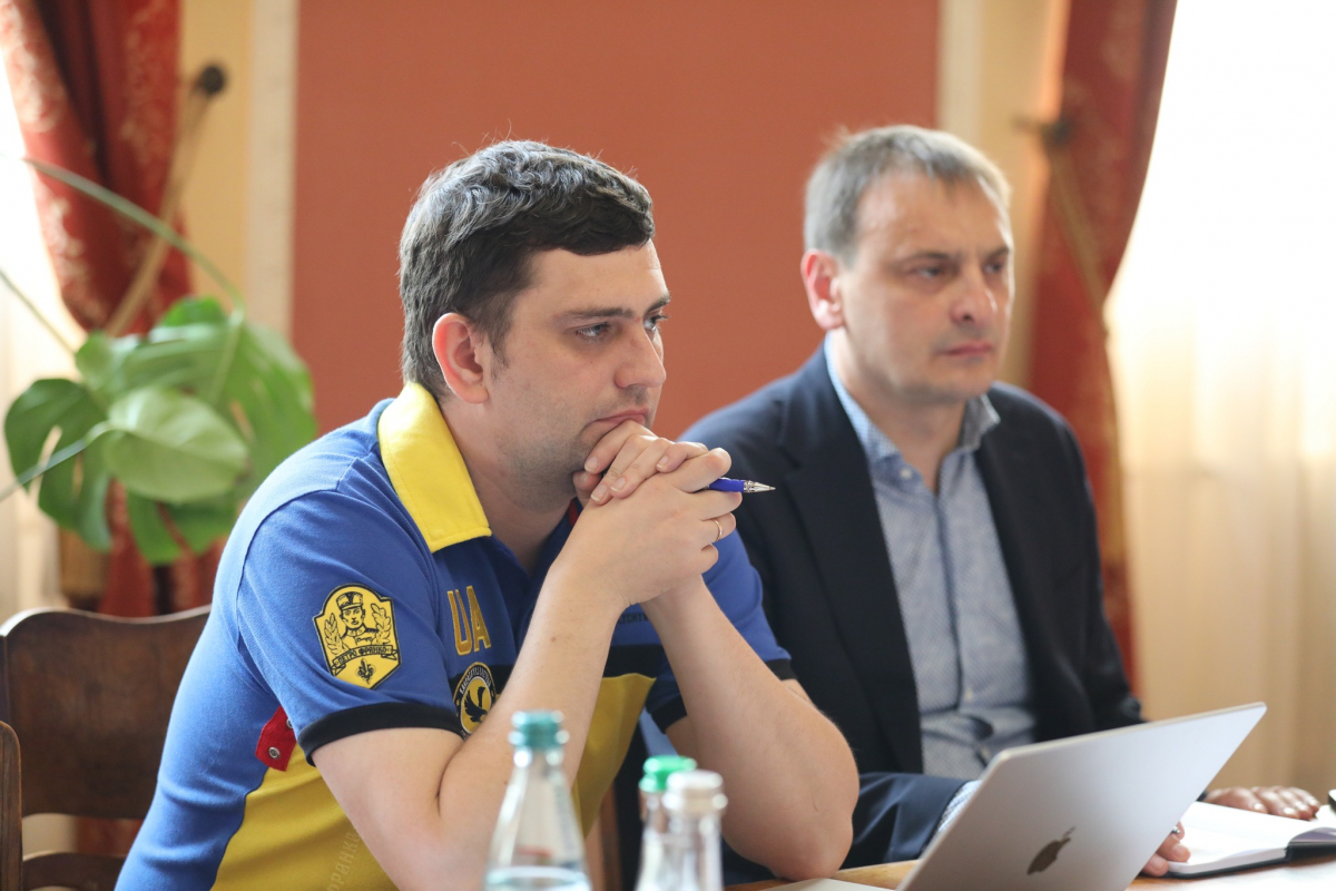 Фото із зустрічі у Львівській політехніці