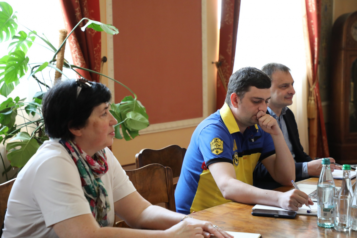 Фото із зустрічі у Львівській політехніці