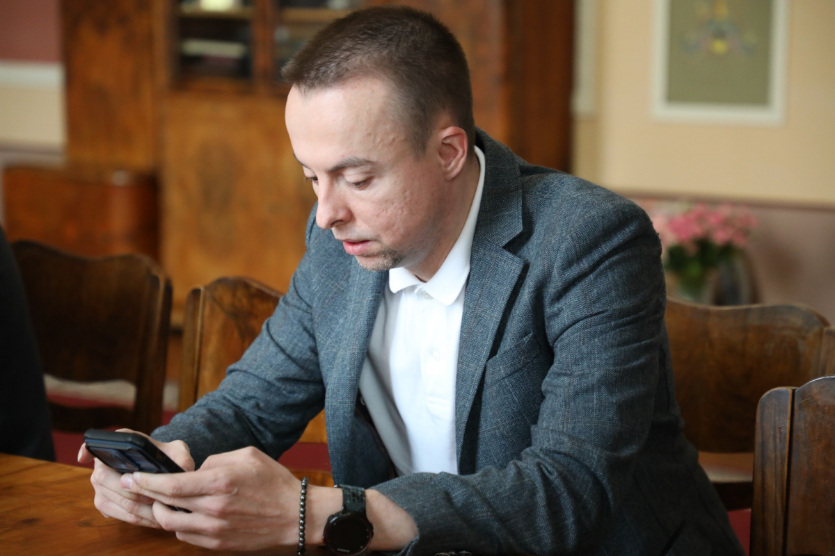 Фото із зустрічі у Львівській політехніці