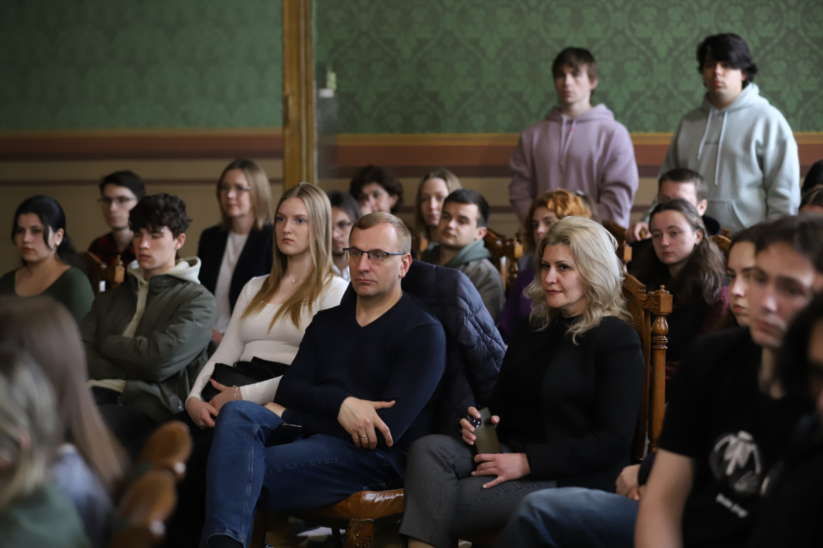 Фото із заходу у Львівській політехніці