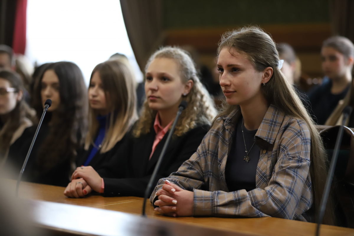 Фото із заходу у Львівській політехніці