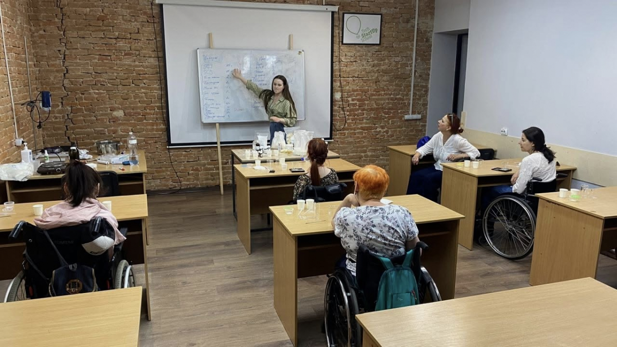 Фото із заходу в Tech StartUp School