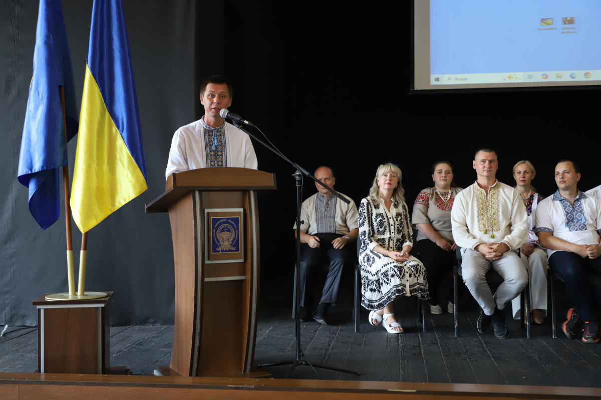 Фото з урочистої зустрічі