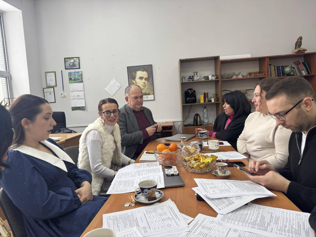 Фото із зустрічі на кафедрі туризму