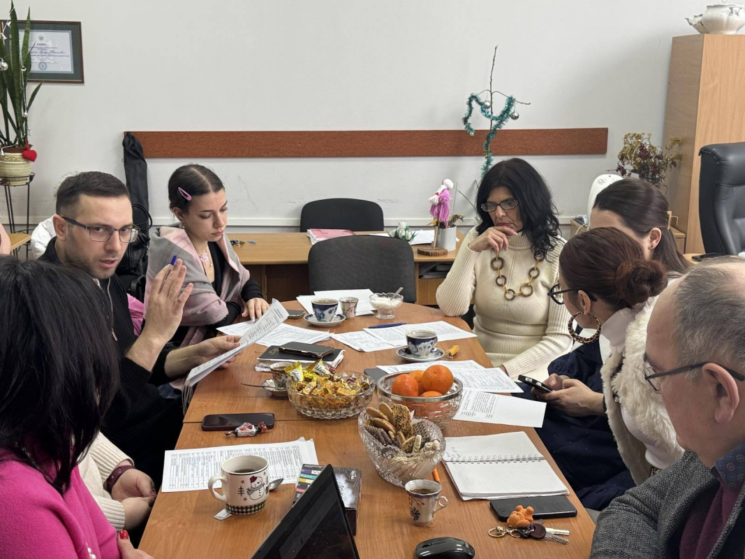 Фото із зустрічі на кафедрі туризму