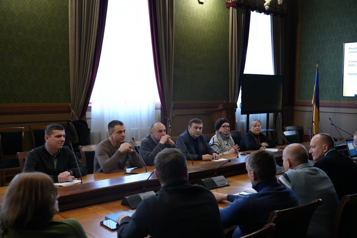 Фото із зустрічі у Львівській політехніці