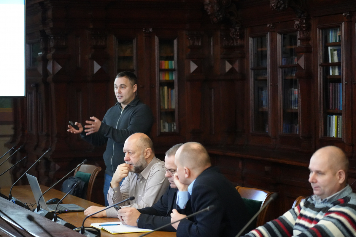 Фото із зустрічі у Львівській політехніці