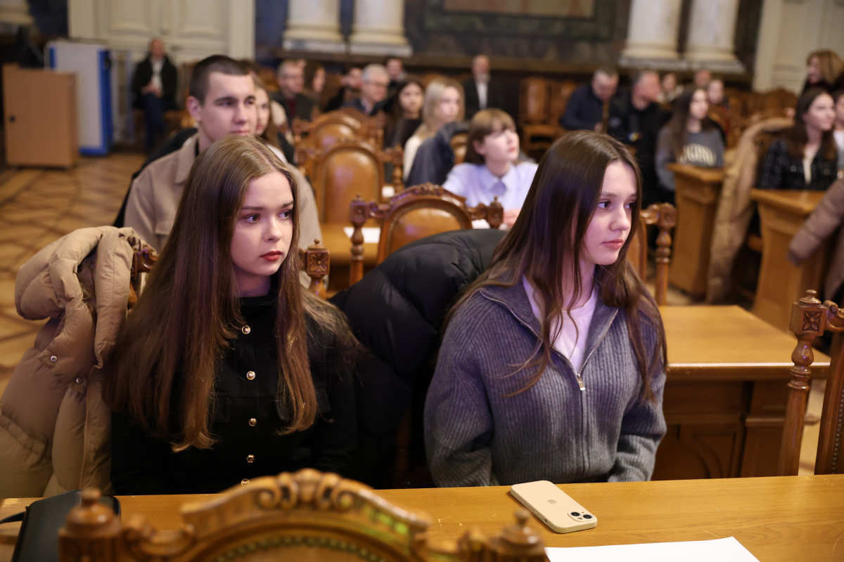 Фото із заходу у Львівській політехніці