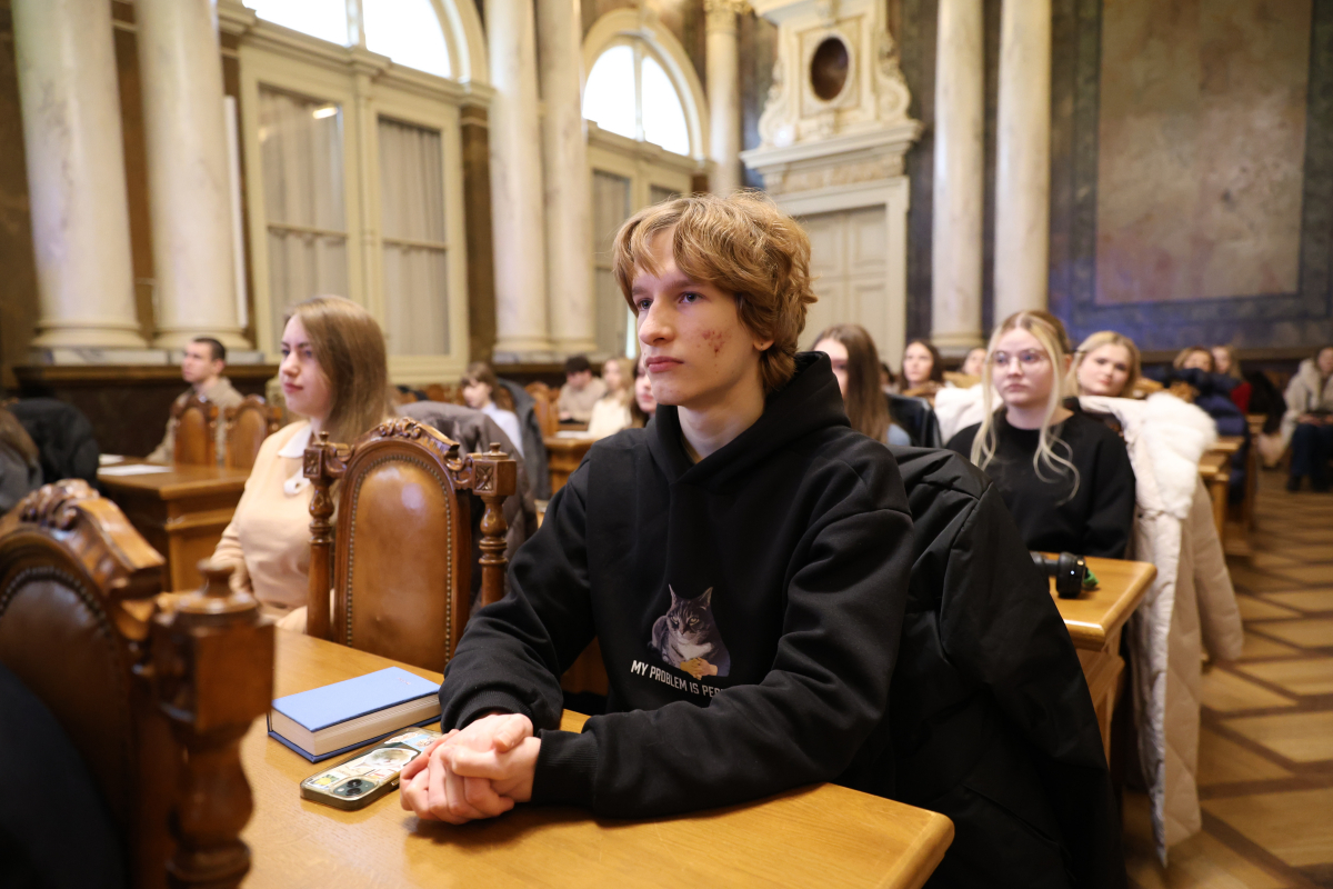 Фото із заходу у Львівській політехніці