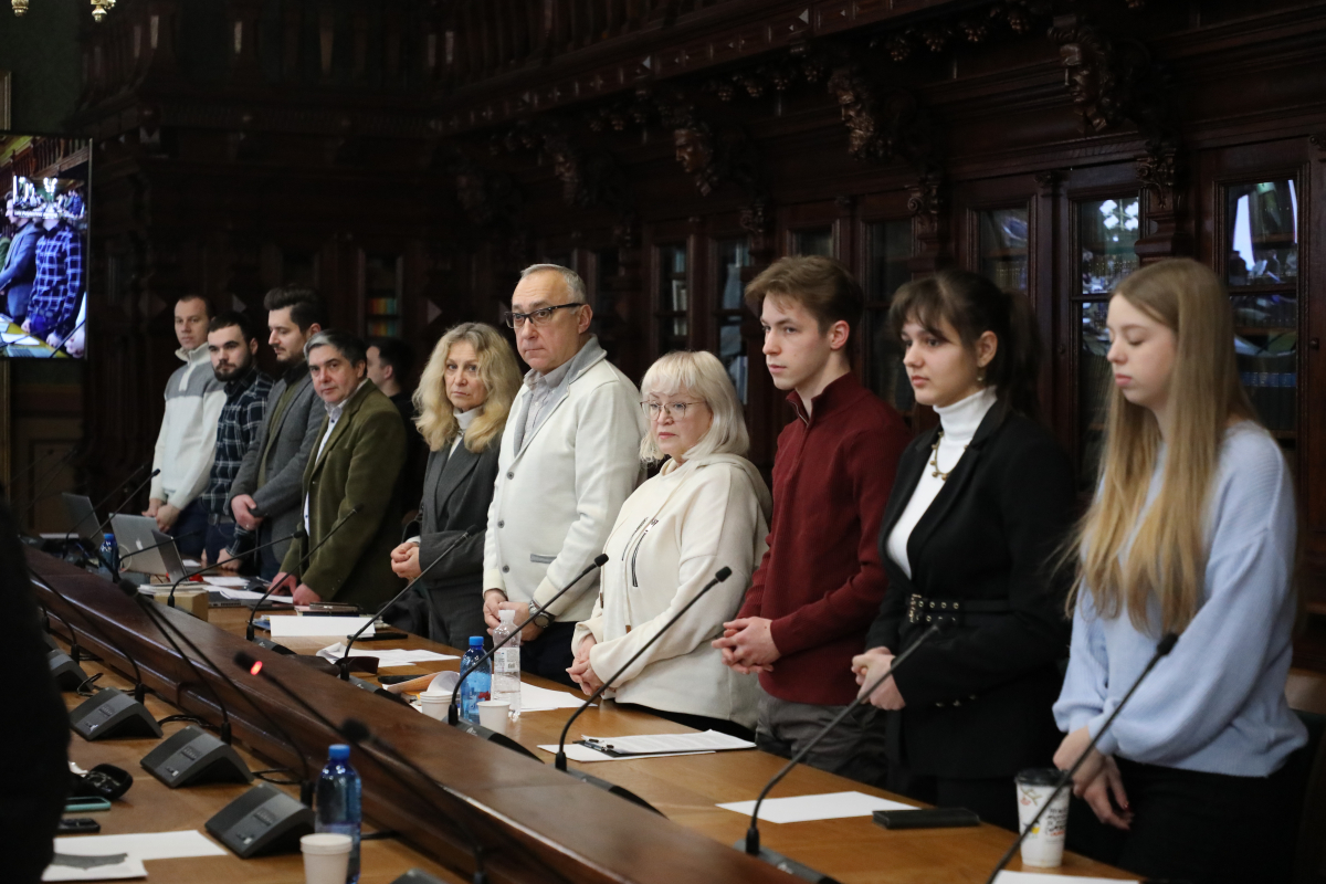 Фото з конференції у Львівській політехніці