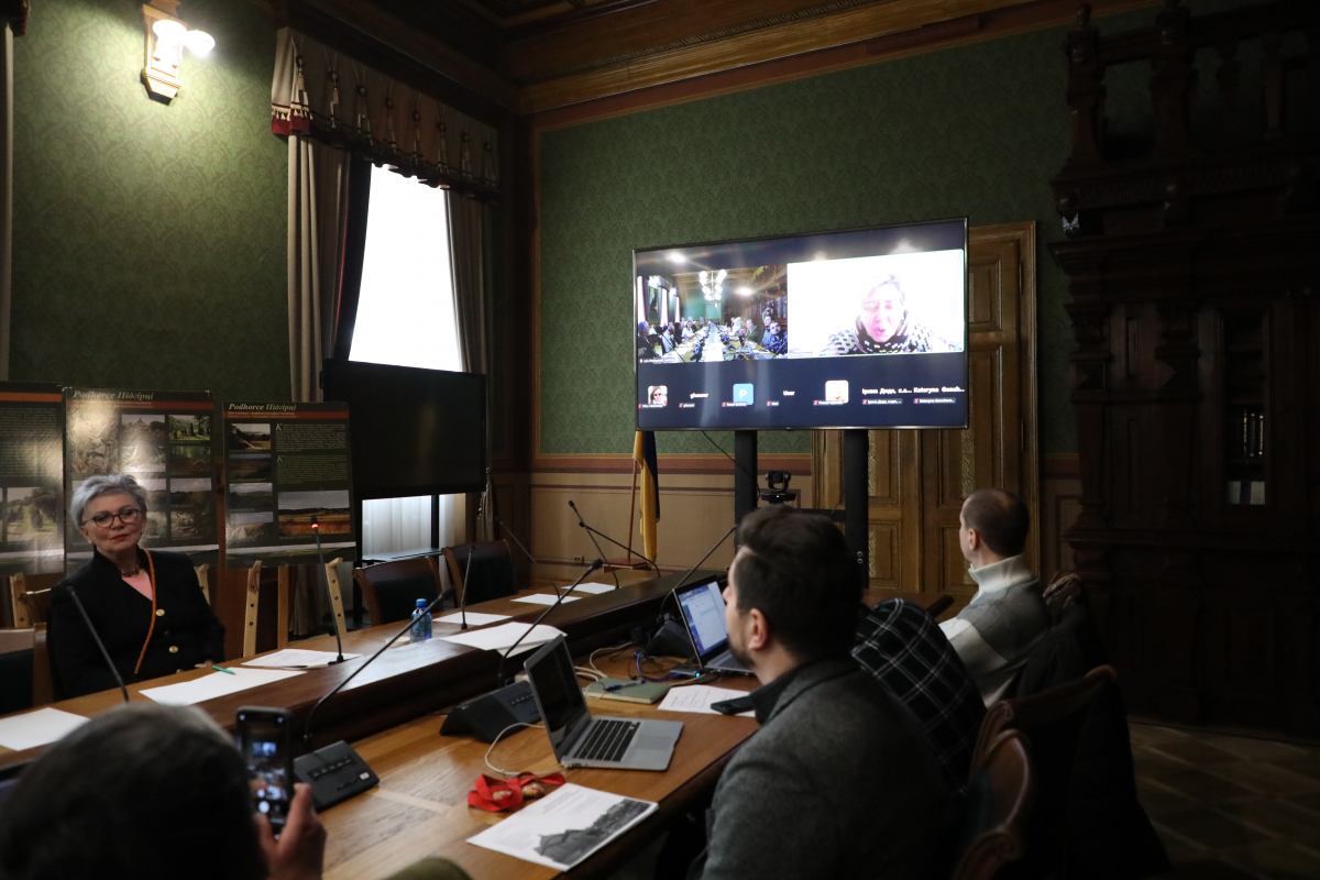 Фото з конференції у Львівській політехніці